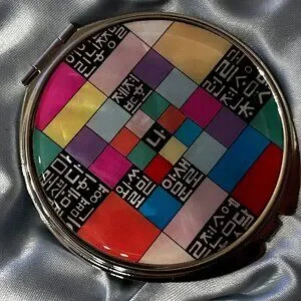 Compact Mirror - Bright Colors - New‎ in Box (Make-Up / Tools/hx)